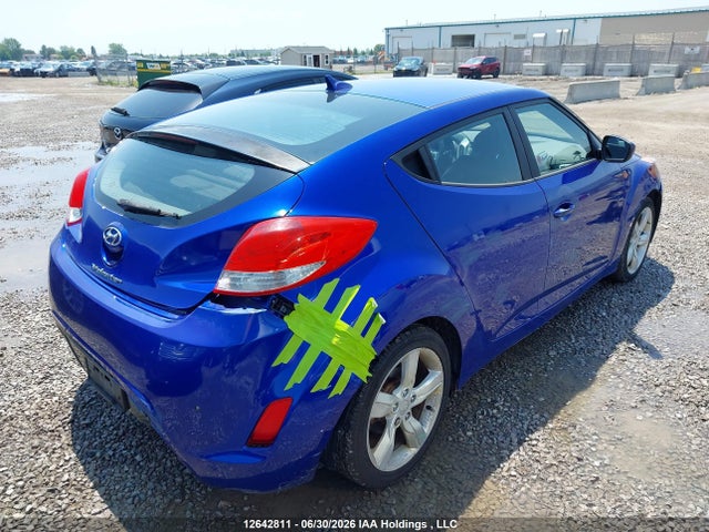 12642811 :رقم المزاد ، KMHTC6AD1DU181001 vin ، 2013 Hyundai Veloster مزاد بيع