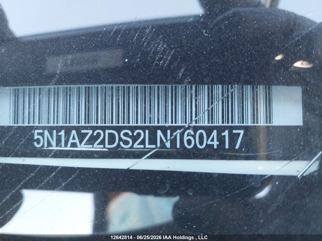 Продажа на аукционе авто 2020 Nissan Murano Platinum, vin: 5N1AZ2DS2LN160417, номер лота: 12642814