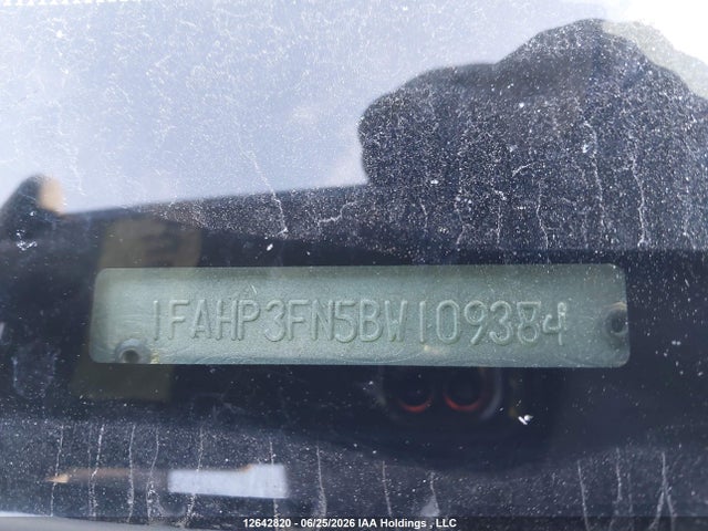Продажа на аукционе авто 2011 Ford Focus Se, vin: 1FAHP3FN5BW109384, номер лота: 12642820
