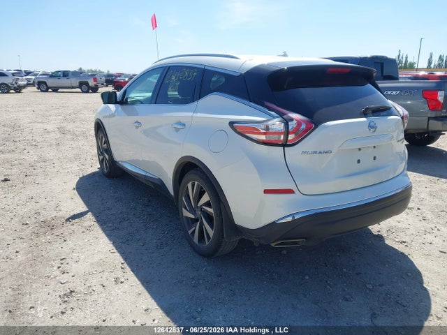 Aukcja sprzedaży 2015 Nissan Murano S/sl/sv/platinum, vin: 5N1AZ2MH9FN267764, numer aukcji: 12642837