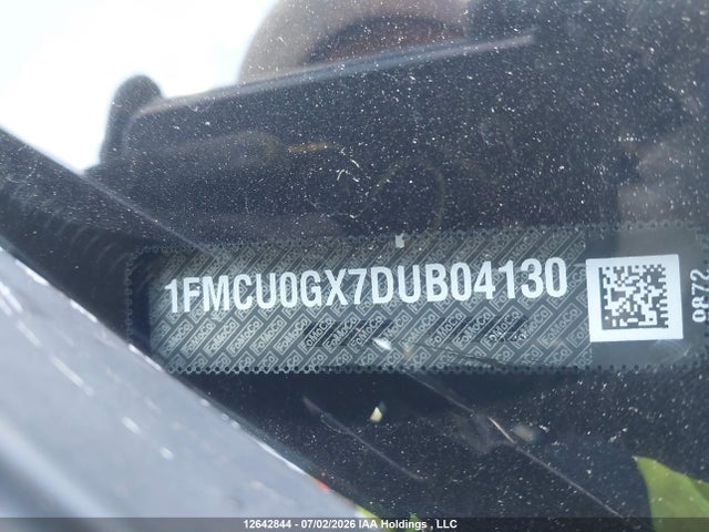 Auction sale of the 2013 Ford Escape Se, vin: 1FMCU0GX7DUB04130, lot number: 12642844