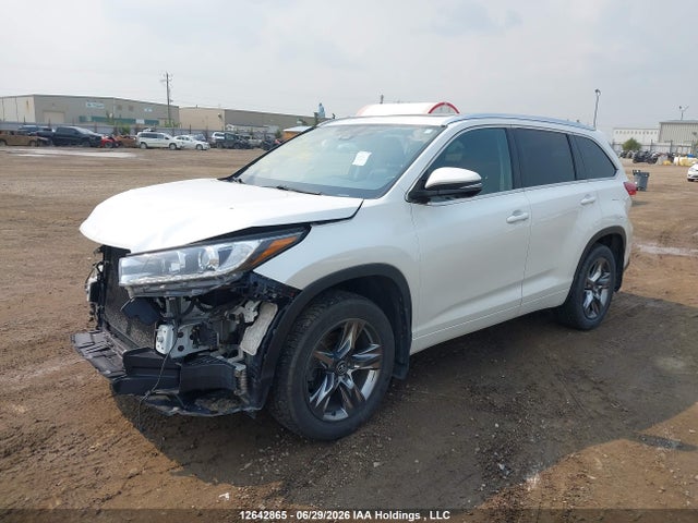 Toyota Highlander Limited 2017 5TDDZRFH7HS400851 Image 2