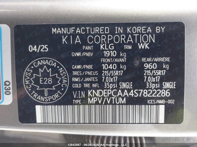 KIA Seltos Lx 2025 KNDEPCAA4S7822286 Image 19
