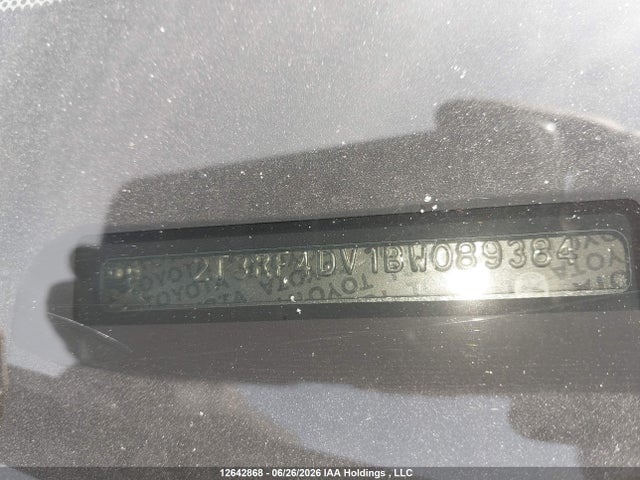 Aukcja sprzedaży 2011 Toyota Rav4 Sport, vin: 2T3RF4DV1BW089384, numer aukcji: 12642868