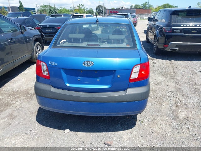 12642895 :رقم المزاد ، KNADE123566148793 vin ، 2006 Kia Rio Ex مزاد بيع