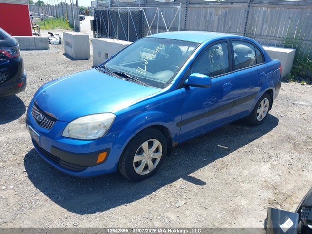 12642895 :رقم المزاد ، KNADE123566148793 vin ، 2006 Kia Rio Ex مزاد بيع