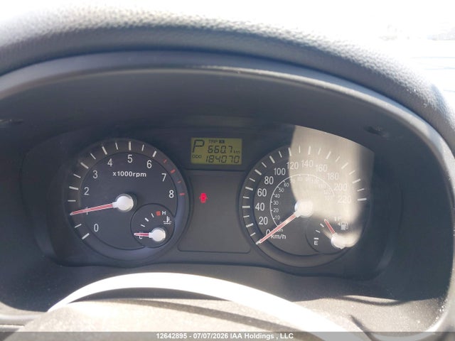 12642895 :رقم المزاد ، KNADE123566148793 vin ، 2006 Kia Rio Ex مزاد بيع