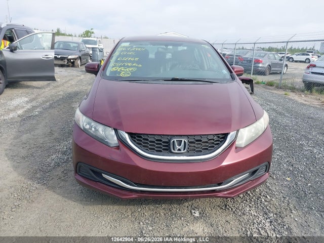 2015 Honda Civic Lx მანქანა იყიდება აუქციონზე, vin: 2HGFB2F43FH031968, აუქციონის ნომერი: 12642904