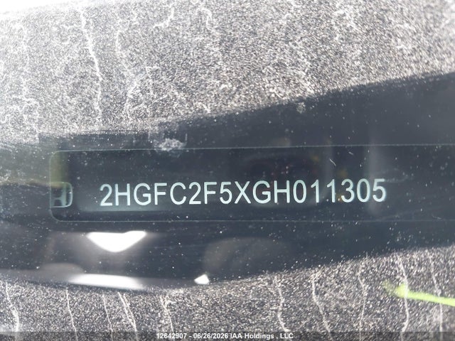 Honda Civic Lx 2016 2HGFC2F5XGH011305 Image 20