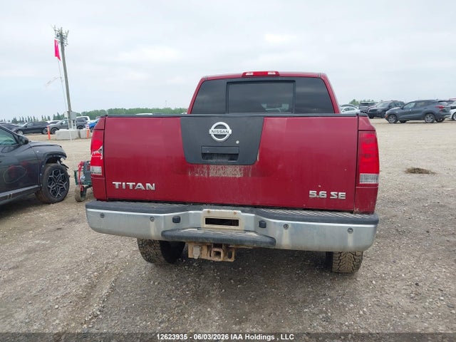 2009 Nissan Titan Le მანქანა იყიდება აუქციონზე, vin: 1N6AA07C49N311428, აუქციონის ნომერი: 12623935