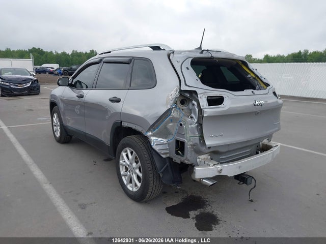 Продажа на аукционе авто 2017 Jeep Cherokee Sport, vin: 1C4PJMAB7HD224860, номер лота: 12642931