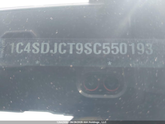 2025 Dodge Durango R/t მანქანა იყიდება აუქციონზე, vin: 1C4SDJCT9SC550193, აუქციონის ნომერი: 12642956