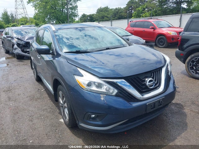 Nissan Murano S/sl/sv/platinum 2016 5N1AZ2MH0GN140774 головне зображення