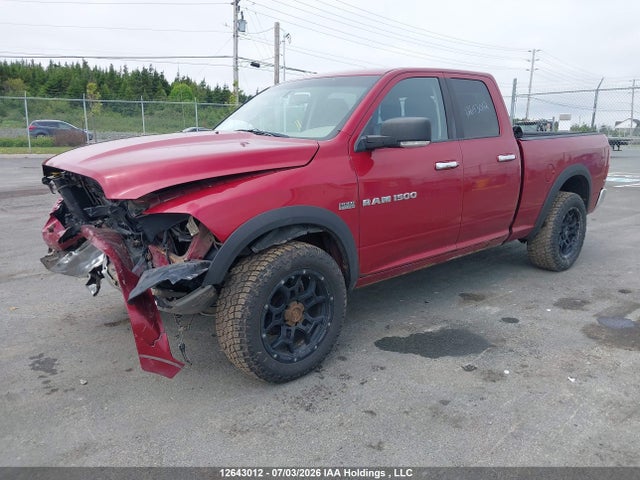 Продажа на аукционе авто 2012 Dodge Ram 1500 Slt, vin: 1C6RD7GT5CS132210, номер лота: 12643012