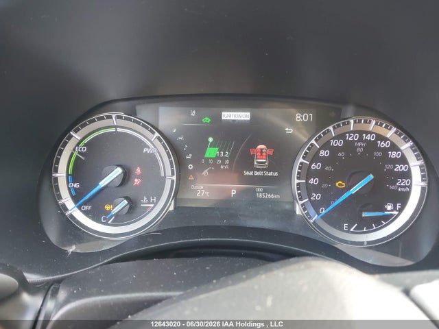 2022 Toyota Highlander Hybrid Hybrid მანქანა იყიდება აუქციონზე, vin: 5TDXBRCH5NS073139, აუქციონის ნომერი: 12643020