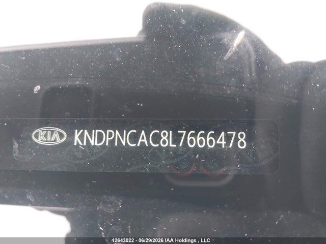 2020 Kia Sportage Ex/ex Premium/ex Premium S/ex S/ex Tech მანქანა იყიდება აუქციონზე, vin: KNDPNCAC8L7666478, აუქციონის ნომერი: 12643022