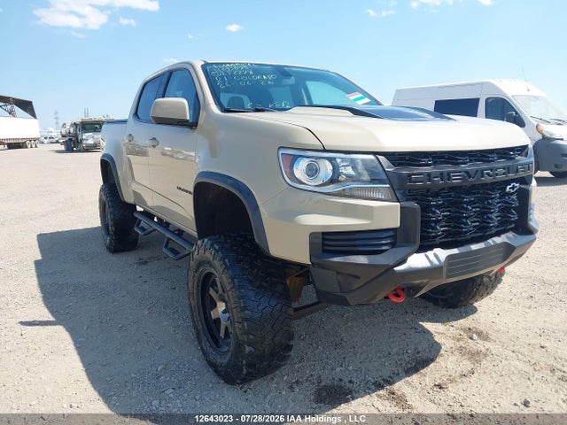 Auction sale of the 2021 Chevrolet Colorado Zr2, vin: 1GCGTEEN6M1252228, lot number: 12643023