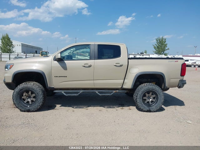 12643023 :رقم المزاد ، 1GCGTEEN6M1252228 vin ، 2021 Chevrolet Colorado Zr2 مزاد بيع