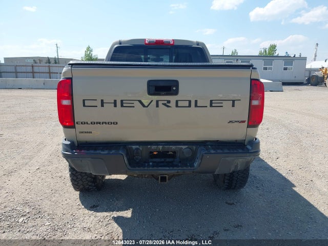 12643023 :رقم المزاد ، 1GCGTEEN6M1252228 vin ، 2021 Chevrolet Colorado Zr2 مزاد بيع