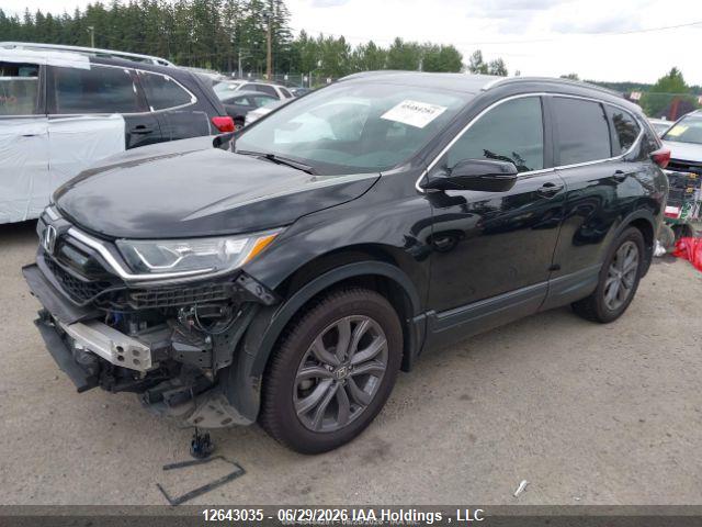 Продажа на аукционе авто 2021 Honda Cr-v Sport, vin: 2HKRW2H41MH202234, номер лота: 12643035