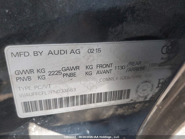 Audi A4 Premium Plus 2015 WAUFFCFL7FN033663 Image 19