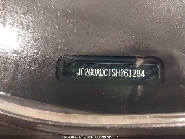 12643046 :رقم المزاد ، JF2GUADC1SH261284 vin ، 2025 Subaru Crosstrek Touring مزاد بيع