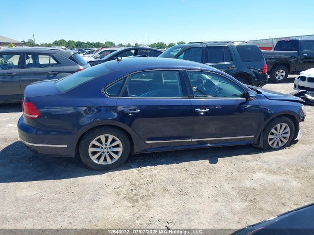 Aukcja sprzedaży 2012 Volkswagen Passat, vin: 1VWAN7A32CC013579, numer aukcji: 12643072
