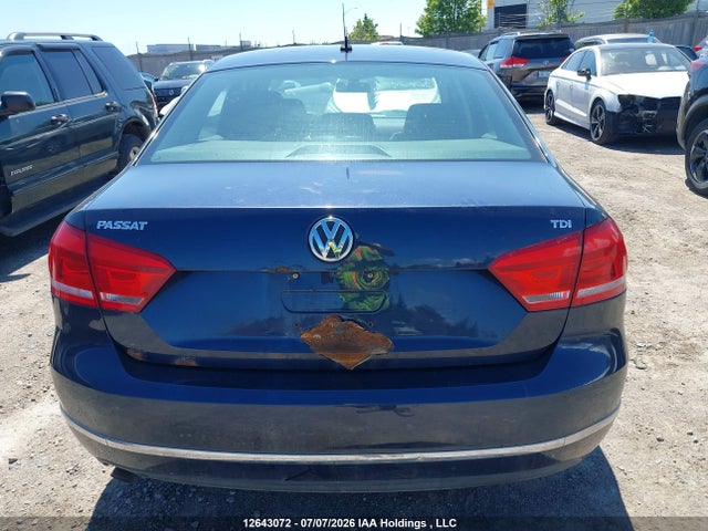 Aukcja sprzedaży 2012 Volkswagen Passat, vin: 1VWAN7A32CC013579, numer aukcji: 12643072
