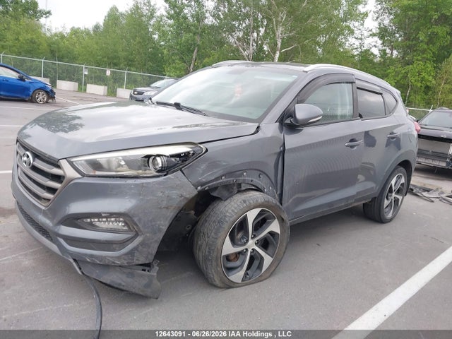 12643091 :رقم المزاد ، KM8J3CA29GU234326 vin ، 2016 Hyundai Tucson Limited/sport And Eco/se مزاد بيع
