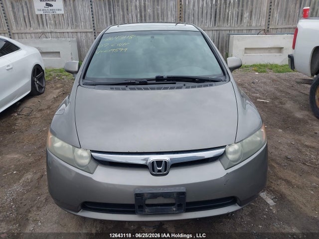 2007 Honda Civic Ex 4dr მანქანა იყიდება აუქციონზე, vin: 2HGFA16827H019599, აუქციონის ნომერი: 12643118