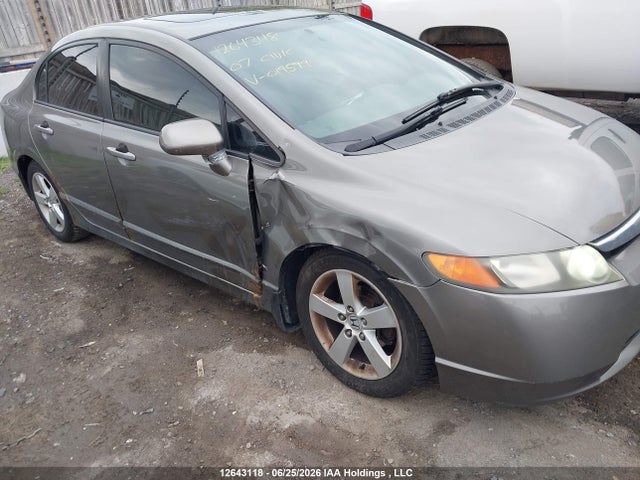 2007 Honda Civic Ex 4dr მანქანა იყიდება აუქციონზე, vin: 2HGFA16827H019599, აუქციონის ნომერი: 12643118