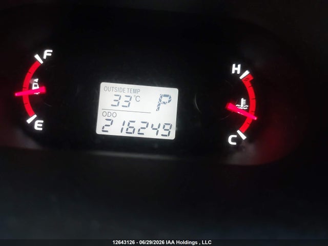 12643126 :رقم المزاد ، 2T1KE40E69C020608 vin ، 2009 Toyota Matrix Xr مزاد بيع
