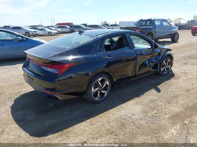 12643139 :رقم المزاد ، KMHLN4AG2NU215005 vin ، 2022 Hyundai Elantra Ultimate Ivt With Tech Package مزاد بيع