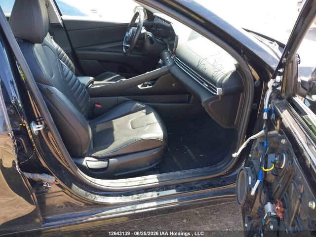 12643139 :رقم المزاد ، KMHLN4AG2NU215005 vin ، 2022 Hyundai Elantra Ultimate Ivt With Tech Package مزاد بيع