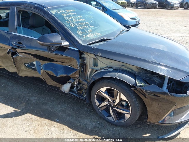 12643139 :رقم المزاد ، KMHLN4AG2NU215005 vin ، 2022 Hyundai Elantra Ultimate Ivt With Tech Package مزاد بيع