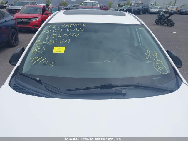2012 Toyota Matrix მანქანა იყიდება აუქციონზე, vin: 2T1KU4EE4CC856064, აუქციონის ნომერი: 12637464