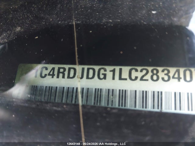 Продажа на аукционе авто 2020 Dodge Durango Gt, vin: 1C4RDJDG1LC283407, номер лота: 12643148