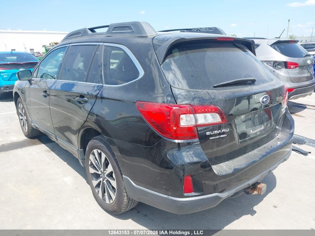 Продажа на аукционе авто 2015 Subaru Outback 3.6r Limited Package, vin: 4S4BSFNC0F3291952, номер лота: 12643153