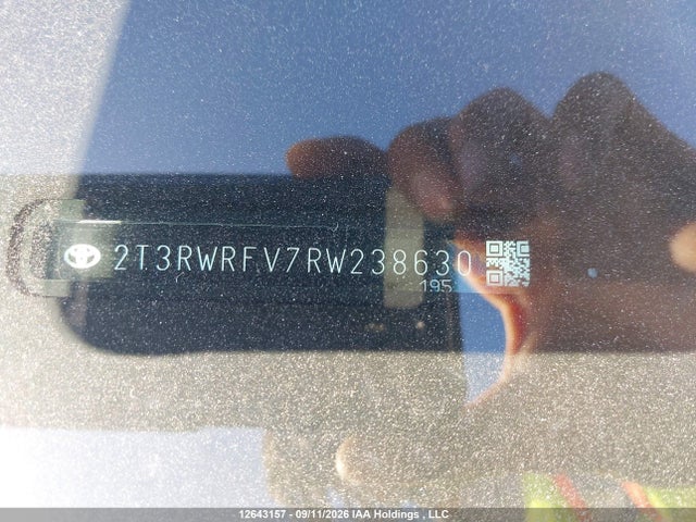 Aukcja sprzedaży 2024 Toyota Rav4 Hybrid Xle, vin: 2T3RWRFV7RW238630, numer aukcji: 12643157