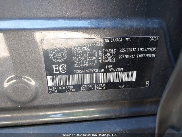Aukcja sprzedaży 2024 Toyota Rav4 Hybrid Xle, vin: 2T3RWRFV7RW238630, numer aukcji: 12643157