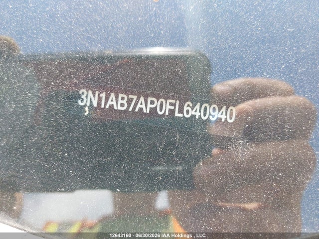 Aukcja sprzedaży 2015 Nissan Sentra, vin: 3N1AB7AP0FL640940, numer aukcji: 12643160