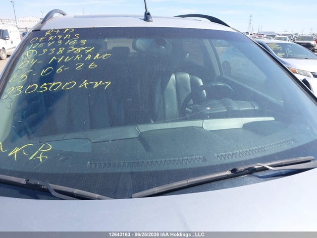 12643163 :رقم المزاد ، JN8AZ08W84W338787 vin ، 2004 Nissan Murano Sl/se مزاد بيع