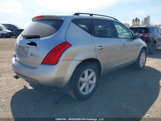12643163 :رقم المزاد ، JN8AZ08W84W338787 vin ، 2004 Nissan Murano Sl/se مزاد بيع