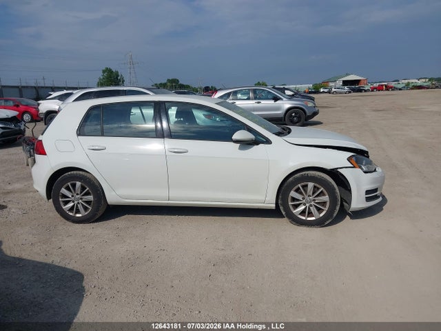 Aukcja sprzedaży 2017 Volkswagen Golf 1.8 Tsi Comfortline/1.8 Tsi Highline/1.8 Tsi Trendline, vin: 3VW117AU1HM008609, numer aukcji: 12643181