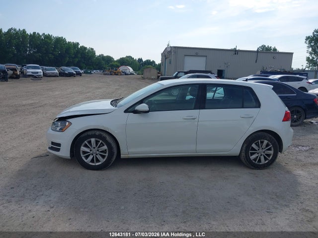 Aukcja sprzedaży 2017 Volkswagen Golf 1.8 Tsi Comfortline/1.8 Tsi Highline/1.8 Tsi Trendline, vin: 3VW117AU1HM008609, numer aukcji: 12643181