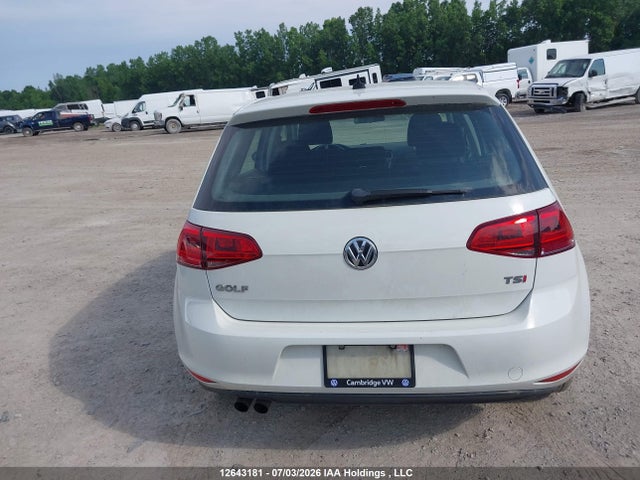 Aukcja sprzedaży 2017 Volkswagen Golf 1.8 Tsi Comfortline/1.8 Tsi Highline/1.8 Tsi Trendline, vin: 3VW117AU1HM008609, numer aukcji: 12643181