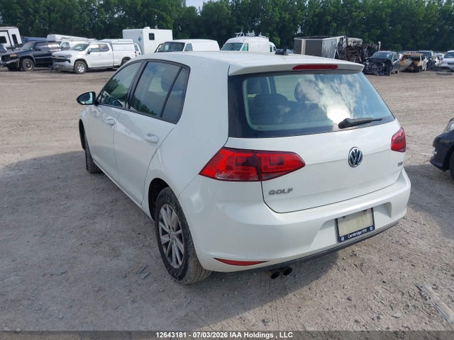 Aukcja sprzedaży 2017 Volkswagen Golf 1.8 Tsi Comfortline/1.8 Tsi Highline/1.8 Tsi Trendline, vin: 3VW117AU1HM008609, numer aukcji: 12643181