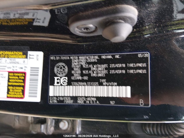Toyota Highlander Xle 2020 5TDGZRBH9LS513325 Image 19