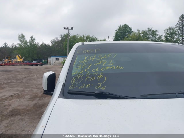 12643207 :رقم المزاد ، 1GCHSCEN1N1307293 vin ، 2022 Chevrolet Colorado Lt مزاد بيع