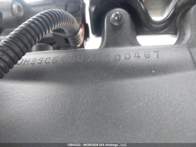 Aukcja sprzedaży 2010 Honda Cbr1000 Rr, vin: JH2SC5906AK200457, numer aukcji: 12643222